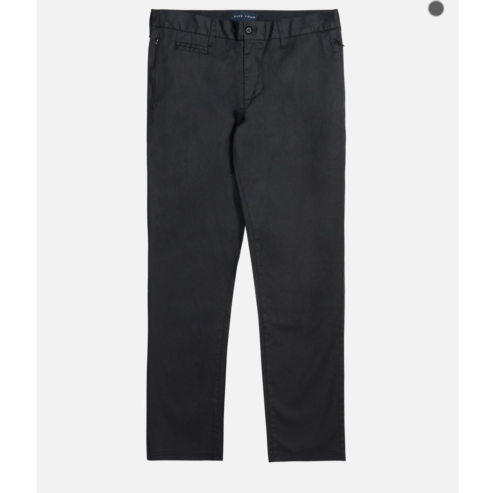 Five Four Regan Straight Leg Pants Size 36 Black Relaxed Chino Pants NWT